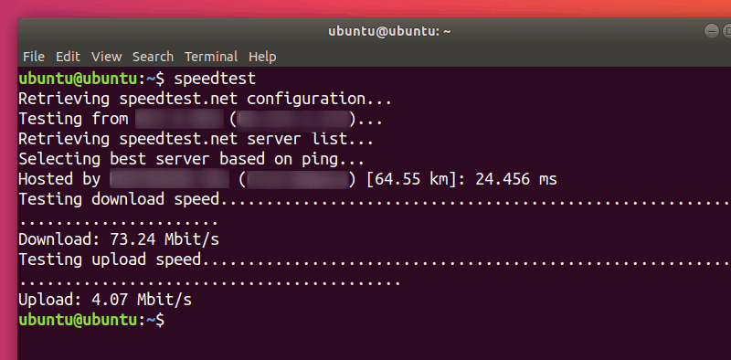 speedtest-cli