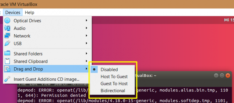 How to Install & Use VirtualBox Guest Additions on Ubuntu