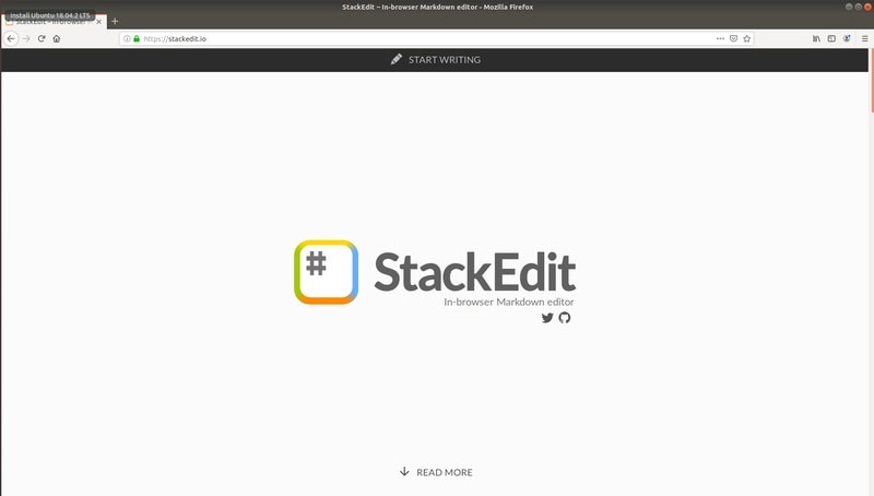 StackEdit Website