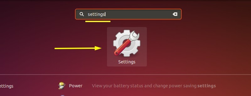 Applications Menu Settings