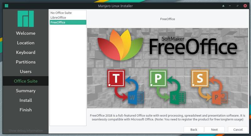 FreeOffice In Manjaro Linux