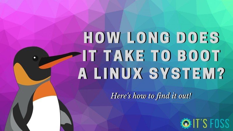 Find out Linux Boot Time