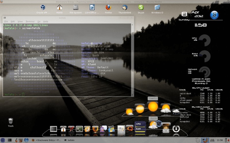 Slackware Screenshot