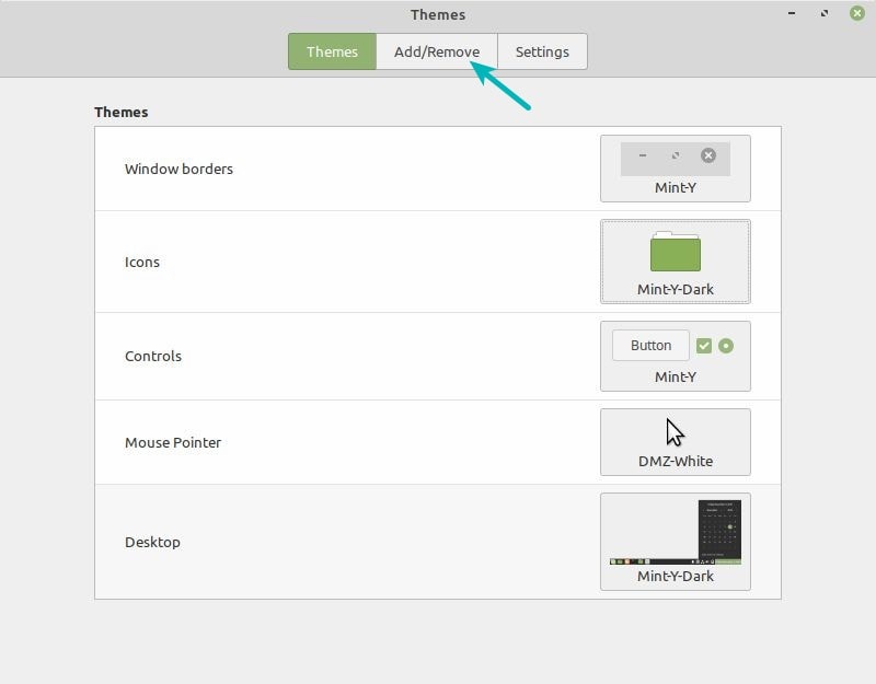 Install Theme Linux Mint 