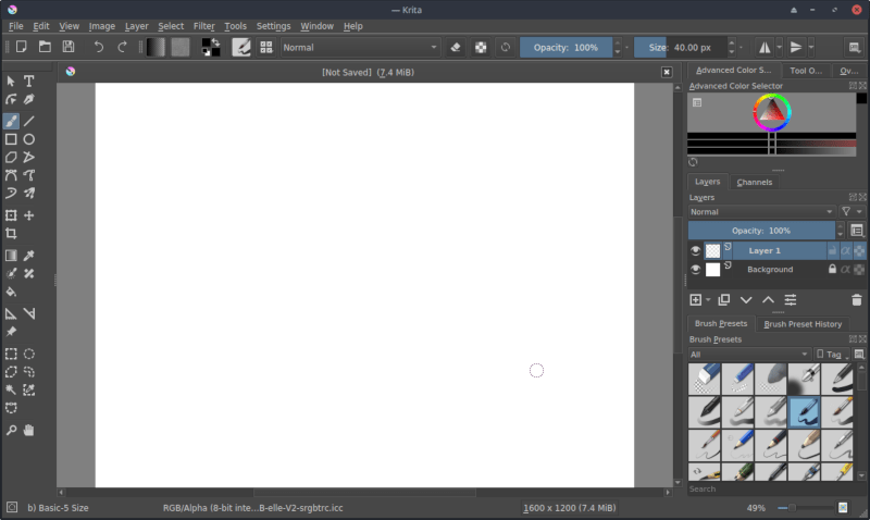 Krita Paint