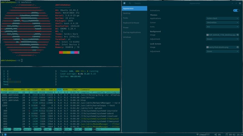 Regolith Desktop Screenshot