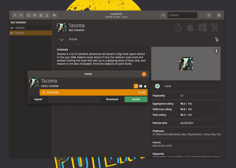 Gamehub Linux Install