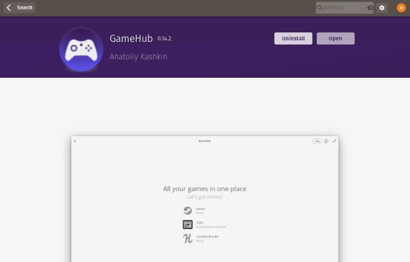 Gamehub Install