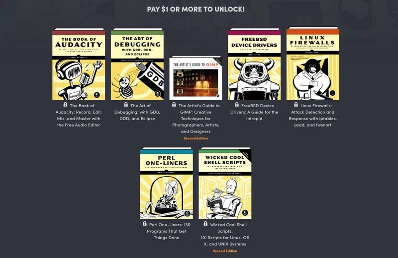 Humble Bundle Linux BSD eBooks