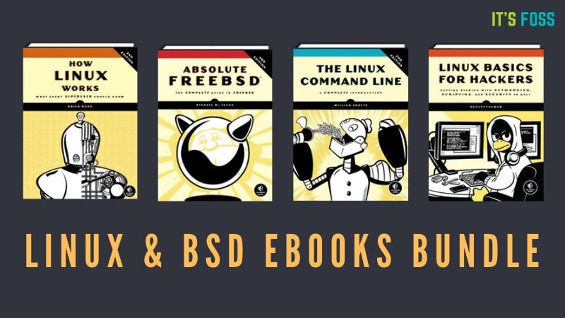 Linux BSD eBook Bundle from Humble Bundle