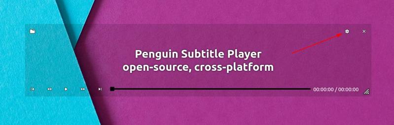 Configure Penguin Subtitle Player