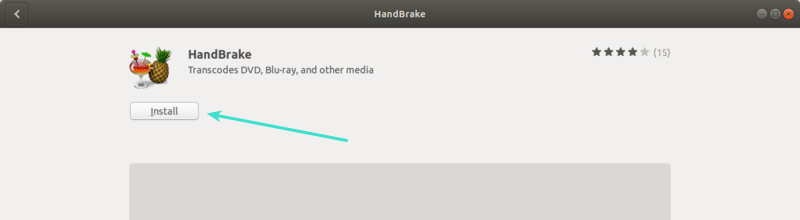 Install HandBrake on Linux