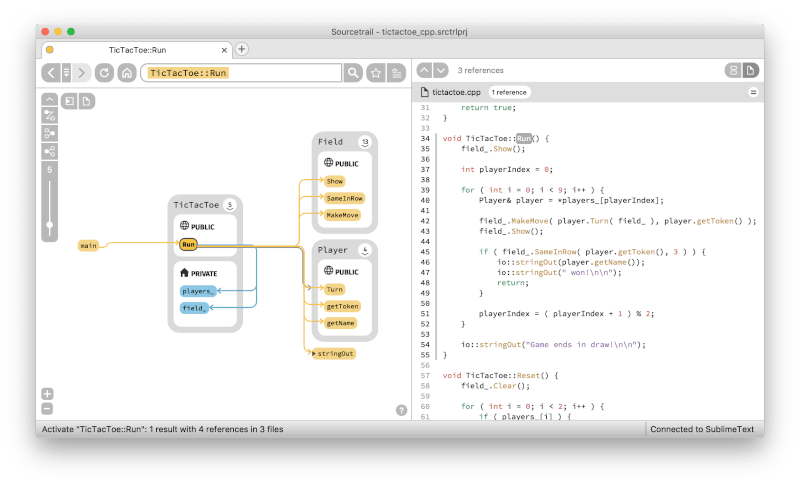 Sourcetrail Ui