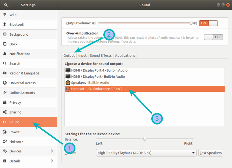 Bluetooth Settings Ubuntu 3