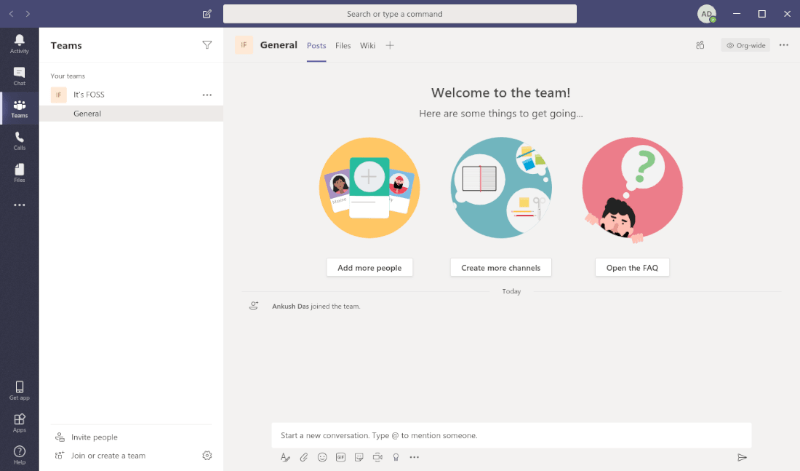 Microsoft Teams Main