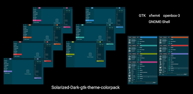 Mediterranean Themes Pack for Ubuntu/Linux Mint (GTK 3/2) - NoobsLab