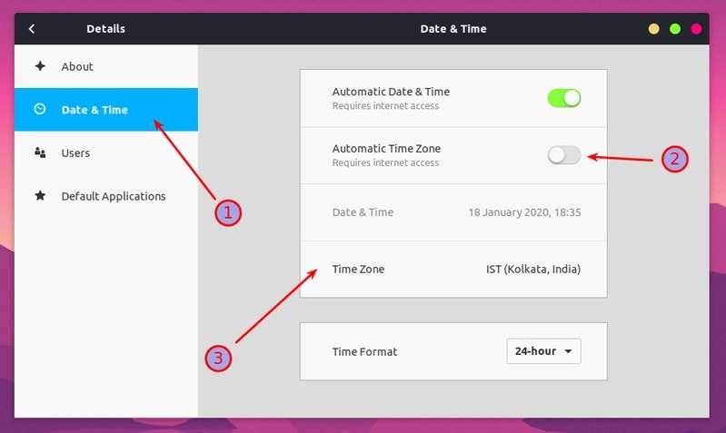 Change Timezone In Ubuntu