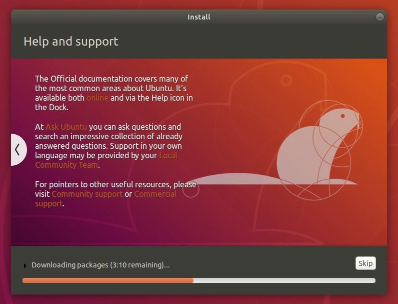 Install Ubuntu 9