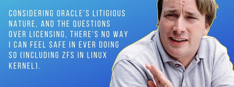 Linus Torvalds Zfs Quotes 