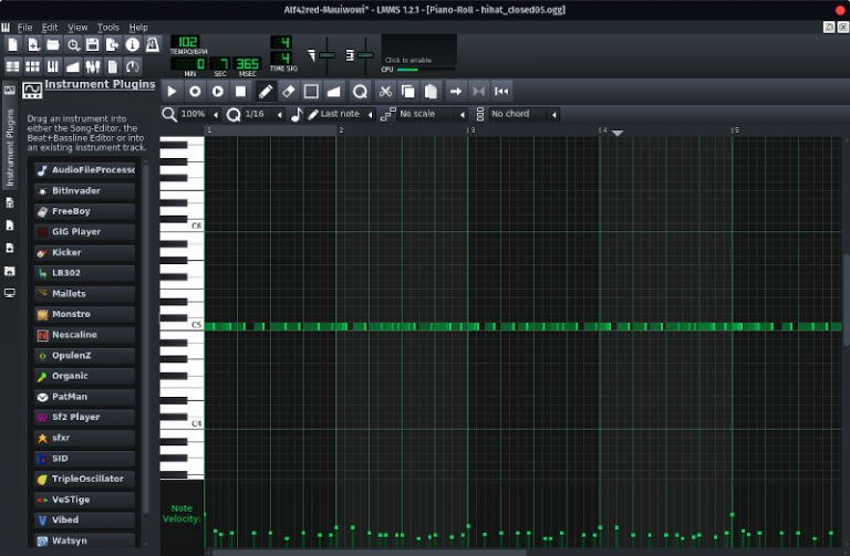 LMMS A Free & Open Source Digital Audio Workstation (DAW)
