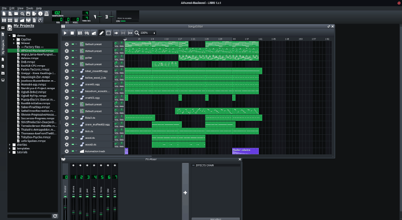 crush basen spektrum LMMS: A Free & Open Source Digital Audio Workstation (DAW)