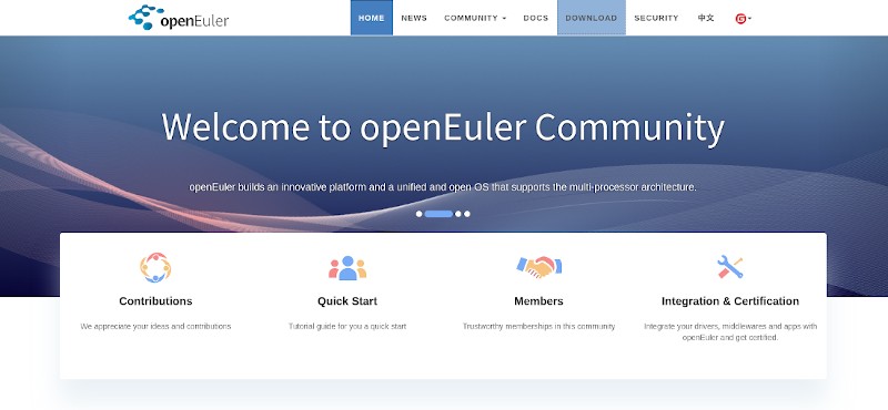 Openeuler Website