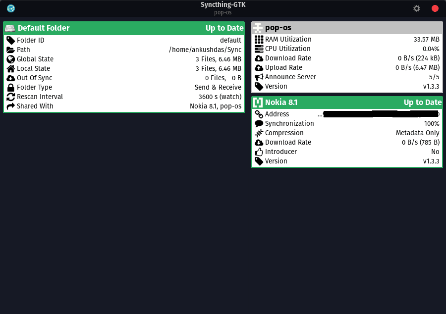 Syncthing Gtk