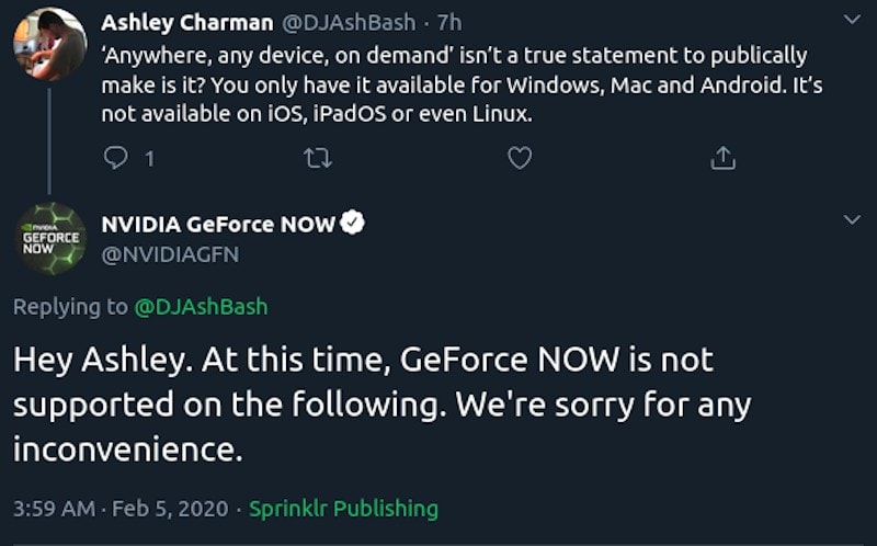 Geforce Now Twitter 1