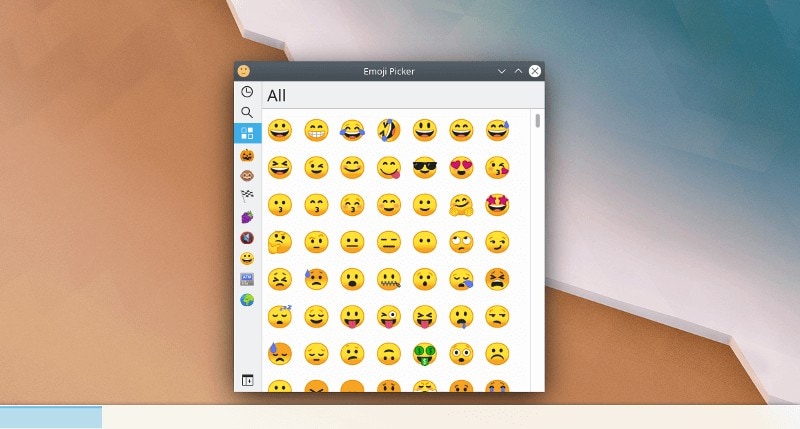 Kde Plasma Emoji Pick