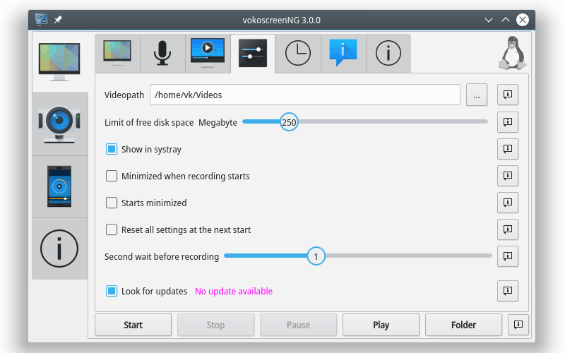 VokoscreenNG screencast tool