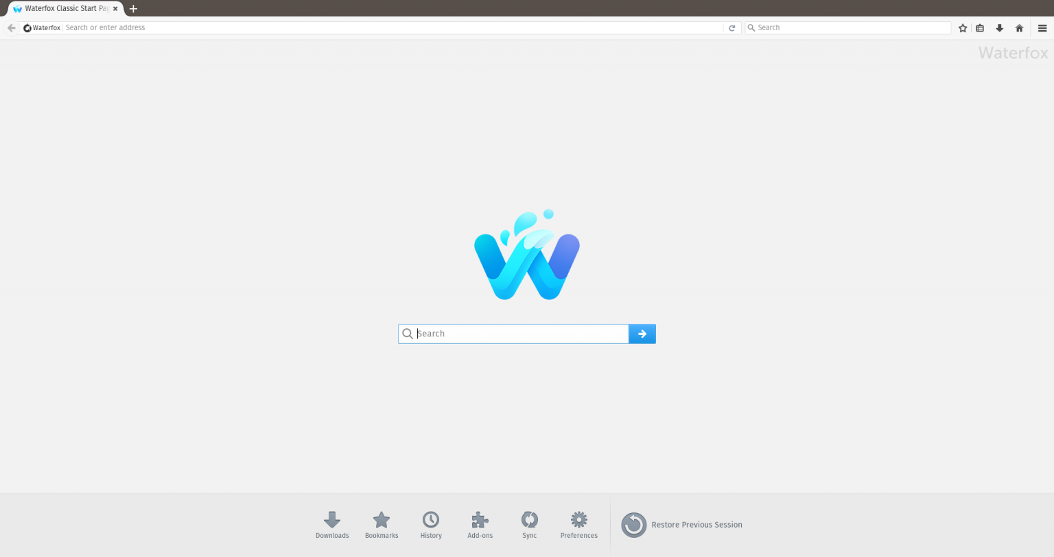 Waterfox Current G6.0.7 for mac instal