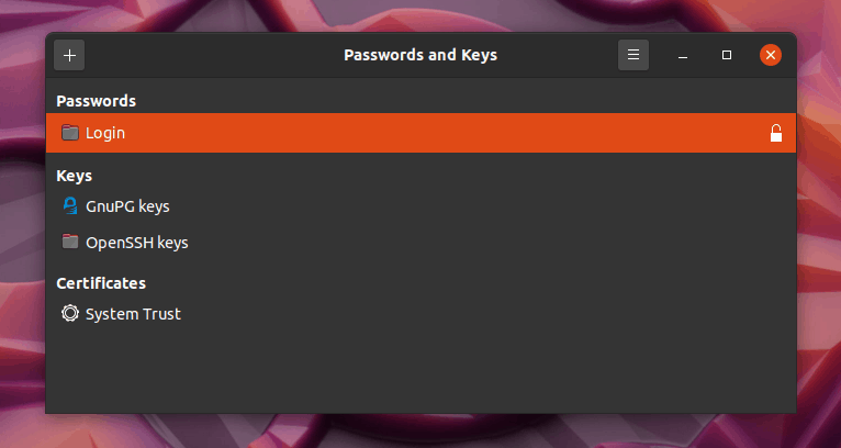 Keyring Pasword Ubuntu