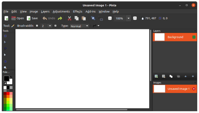 Pinta Drawing App Ubuntu