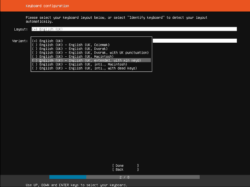 a screenshot of ubuntu server installer
