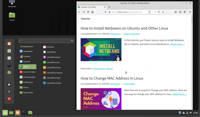Linux Mint inside virtualbox