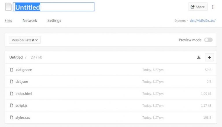 Browse the Peer-to-peer Web With Beaker Browser