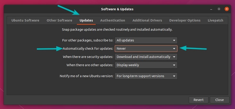 Disable Auto Updates Ubuntu