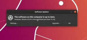 Ubuntu 19.10 Reaches End Of Life. Upgrade To Ubuntu 20.04 As Soon As ...