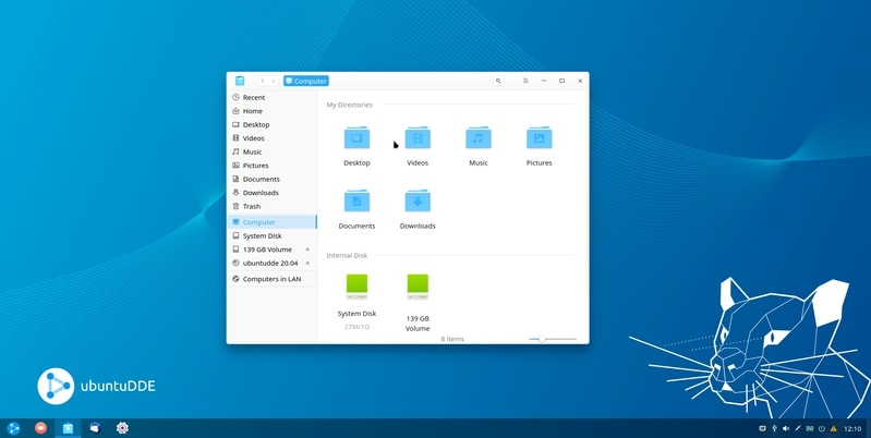 Ubuntu Deepin Edition Screenshot 2