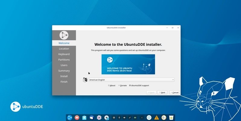 UbuntuDDE is Deepin Desktop Edition on Ubuntu