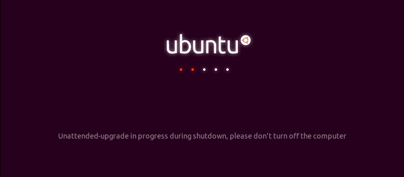 Unattended Upgrade In Progress In Ubuntu