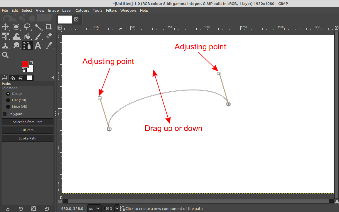 How To Create Curve Text In GIMP In 5 Simple Steps GIMP Beginner s 