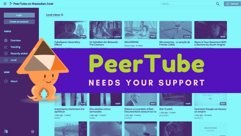 PeerTube alternativa open source a YouTube ha bisogno del tuo supporto per avviare la versione 3 1 PeerTube ha bisogno del tuo supporto