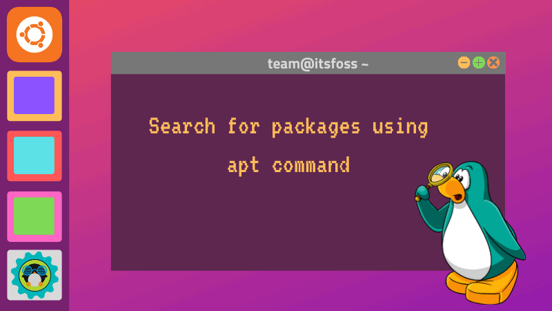 Apt Search Command