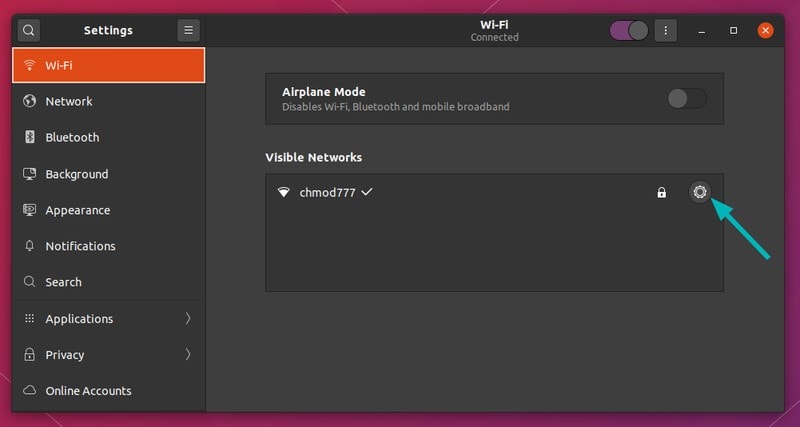 Assign Static IP address in Ubuntu Linux