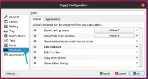 CopyQ Clipboard Manager for Keeping a Track of Clipboard History