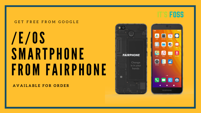 Fairphone with e OS