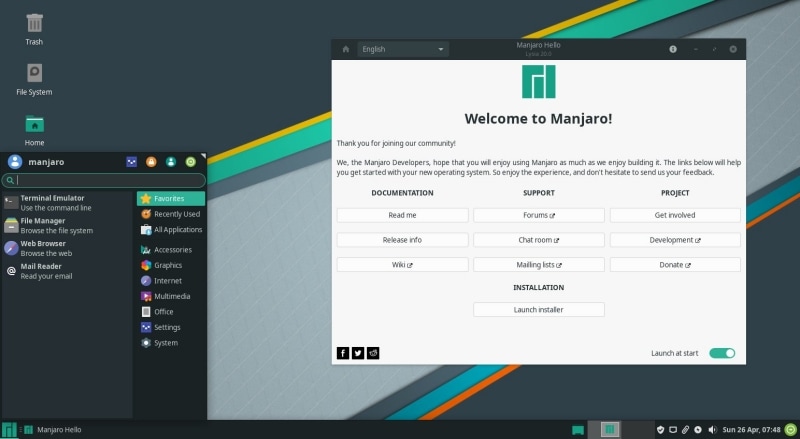 Manjaro 20