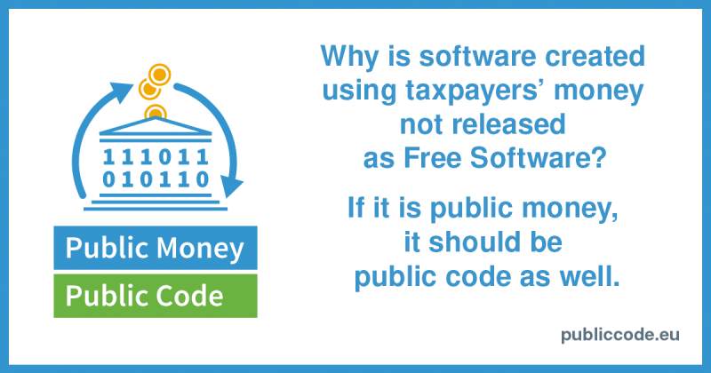 Public Money Public Code