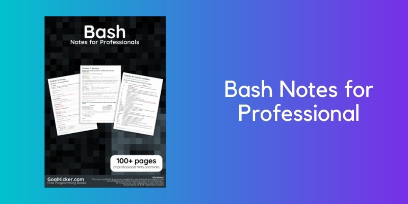 Bash Notes For Professional
